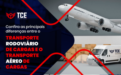 Confira as principais diferenças entre o transporte rodoviário de cargas e o transporte aéreo de cargas