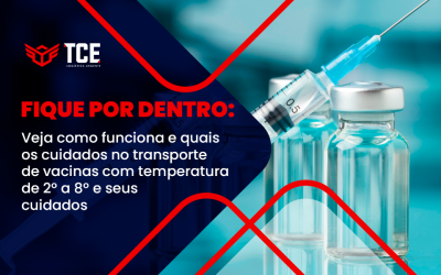 Fique por dentro: veja como funciona o transporte de vacinas com temperatura de 2º a 8º e seus cuidados